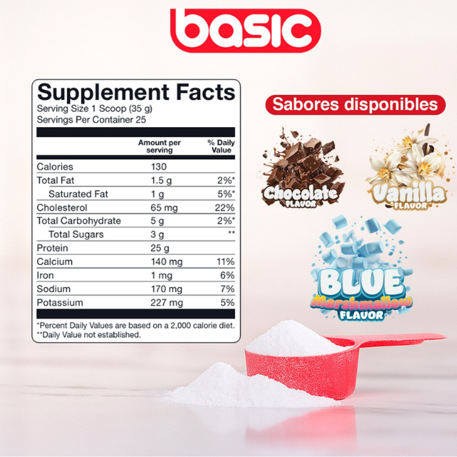 BASIC WHEY 5 LBS
