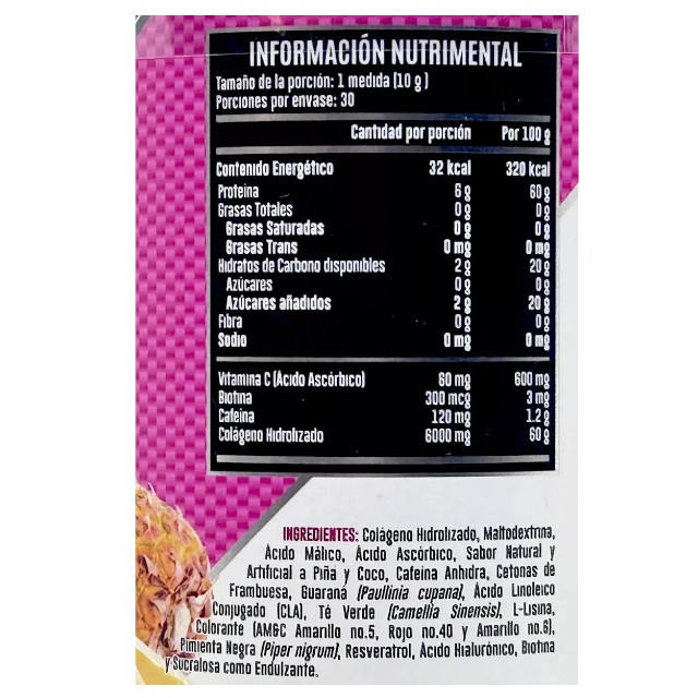 ADVANCE NUTRITION COLAGENO HIDROLIZADO ELLA CUTS 300 GRS