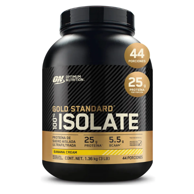 OPTIMUM NUTRITION GOLD STANDAR ISOLATE  3LBS