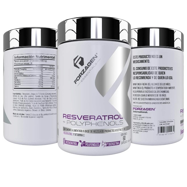 FORZAGEN RESVERATROL + POLYPHENOLS 60 CAPS 