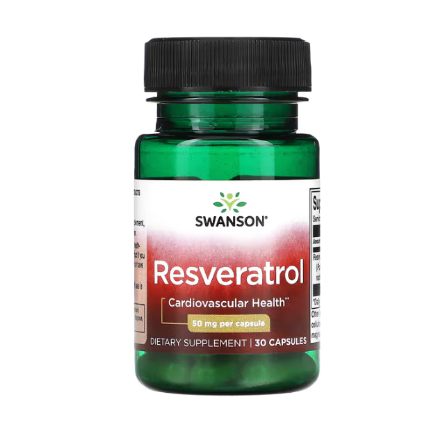 Swanson Resveratrol 50 mg 30 Caps